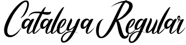 Cataleya Regular font | Cataleya.ttf