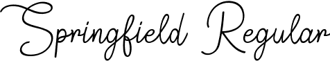 Springfield Regular font | Springfield.otf