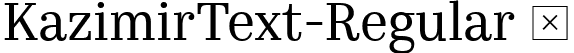 KazimirText-Regular  font | KazimirText-Regular.ttf