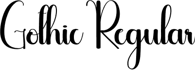 Gothic Regular font | Gothic.otf