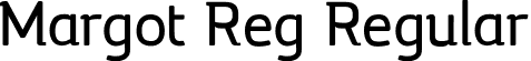 Margot Reg Regular font | Margot-Regular.ttf