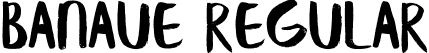 Banaue Regular font | Banaue-Regular.otf