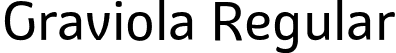 Graviola Regular font | Graviola-Regular.otf