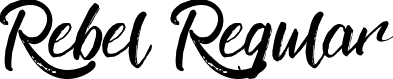 Rebel Regular font | Rebel.ttf