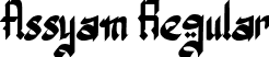 Assyam Regular font | Assyam-Regular.ttf