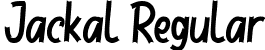 Jackal Regular font | Jackal-Regular.ttf