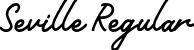 Seville Regular font | Seville-Regular.ttf