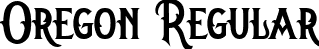 Oregon Regular font | Oregon-Regular.ttf