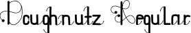 Doughnutz Regular font | Doughnutz.otf