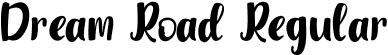 Dream Road Regular font | DreamRoad.ttf