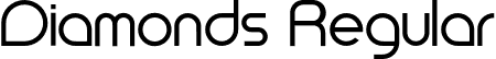 Diamonds Regular font | Diamonds-Regular.otf