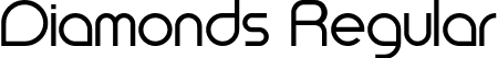 Diamonds Regular font | Diamonds-Regular.ttf