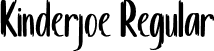 Kinderjoe Regular font | Kinderjoe.otf