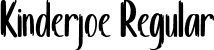 Kinderjoe Regular font | Kinderjoe.ttf