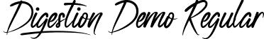 Digestion Demo Regular font | DigestionDemoRegular.ttf