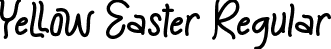 Yellow Easter Regular font | Yellow Easter otf.otf