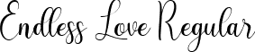 Endless Love Regular font | Endless Love.ttf