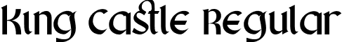 King Castle Regular font | King Castle Free Version.ttf