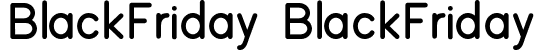 BlackFriday BlackFriday font | Black Friday.otf