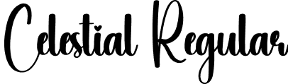 Celestial Regular font | Celestial.otf