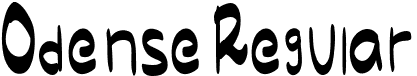 Odense Regular font | Odense - Handwritten.otf