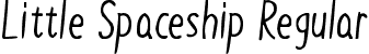 Little Spaceship Regular font | Little Spaceship.otf