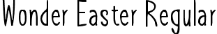 Wonder Easter Regular font | Wonder Easter.otf