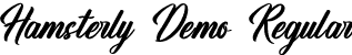 Hamsterly Demo Regular font | HamsterlyDemoRegular.ttf