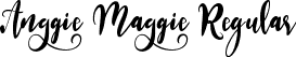 Anggie Maggie Regular font | Anggie Maggie TTF.ttf