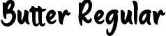 Butter Regular font | ButterRegular.ttf