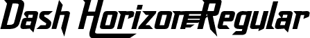 Dash Horizon Regular font | Dash-Horizon-Demo.otf