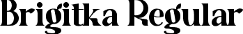 Brigitka Regular font | Brigitka.ttf