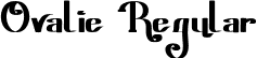 Ovalie Regular font | Ovalie.otf