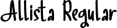 Allista Regular font | Allista.ttf