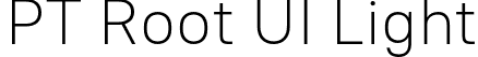 PT Root UI Light font | PT Root UI_Light.otf