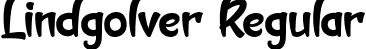 Lindgolver Regular font | Lindgolver.otf