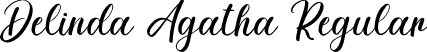 Delinda Agatha Regular font | Delinda Agatha.otf