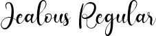 Jealous Regular font | Jealous.otf