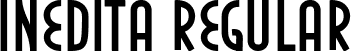 Inedita Regular font | Inedita.ttf