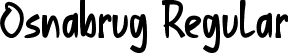 Osnabrug Regular font | Osnabrug.ttf