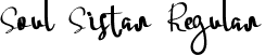 Soul Sistar Regular font | Soul Sistar Reguler.otf