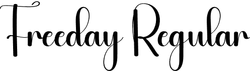 Freeday Regular font | Freeday.otf