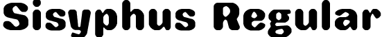 Sisyphus Regular font | Sisyphus-Regular.ttf