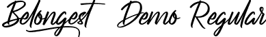 Belongest Demo Regular font | BelongestDemoRegular.ttf