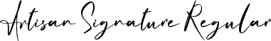 Artisan Signature Regular font | Artisan Signature - TTF.ttf