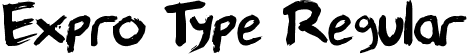 Expro Type Regular font | Expro Type.ttf