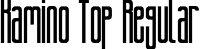 Kamino Top Regular font | Kamino-Top.ttf