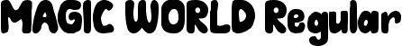 MAGIC WORLD Regular font | MAGIC WORLD.otf