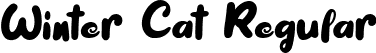 Winter Cat Regular font | WinterCat.ttf