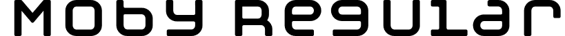 Moby Regular font | Moby-Regular.otf